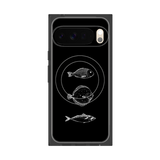 Premium Square Case with Pixelsnap［ Coexist No.1 - Black ］