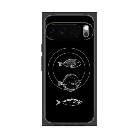 Premium Square Case with Pixelsnap［ Coexist No.1 - Black ］