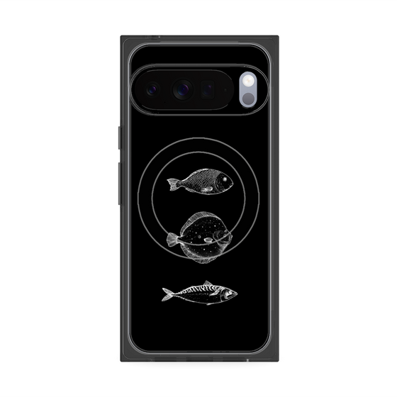 Premium Square Case with Pixelsnap［ Coexist No.1 - Black ］