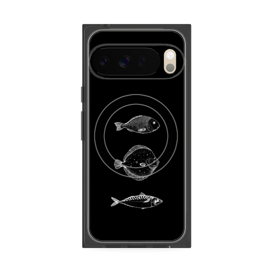 Premium Square Case with Pixelsnap［ Coexist No.1 - Black ］