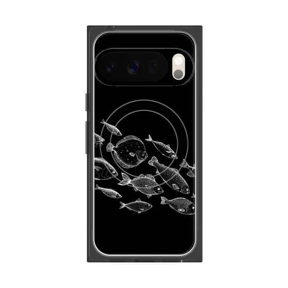 Premium Square Case with Pixelsnap［ Coexist No.2 - Black ］