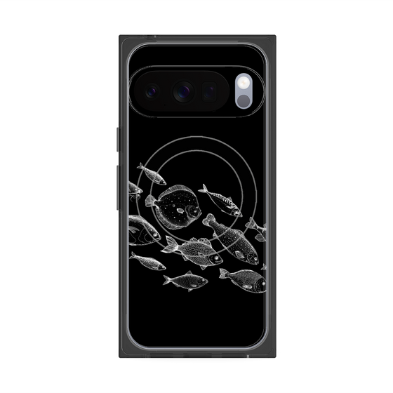 Premium Square Case with Pixelsnap［ Coexist No.2 - Black ］