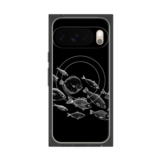 Premium Square Case with Pixelsnap［ Coexist No.2 - Black ］