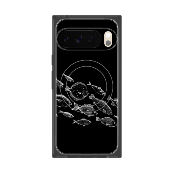 Premium Square Case with Pixelsnap［ Coexist No.2 - Black ］