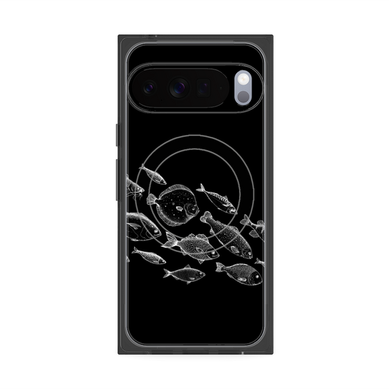 Premium Square Case with Pixelsnap［ Coexist No.2 - Black ］