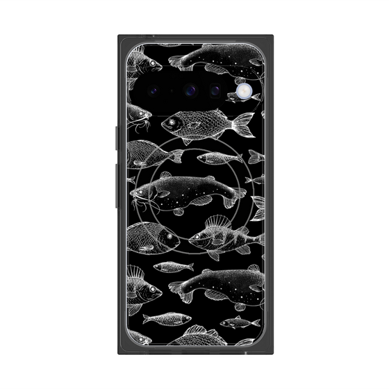 Premium Square Case with Pixelsnap［ Coexist No.3 - Black ］