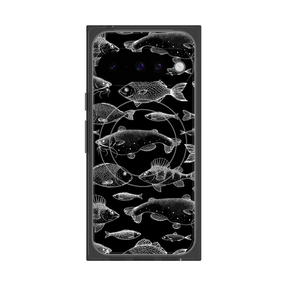 Premium Square Case with Pixelsnap［ Coexist No.3 - Black ］