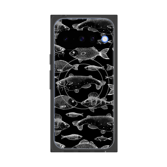 Premium Square Case with Pixelsnap［ Coexist No.3 - Black ］