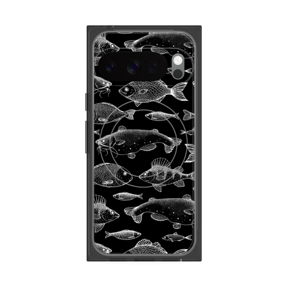 Premium Square Case with Pixelsnap［ Coexist No.3 - Black ］