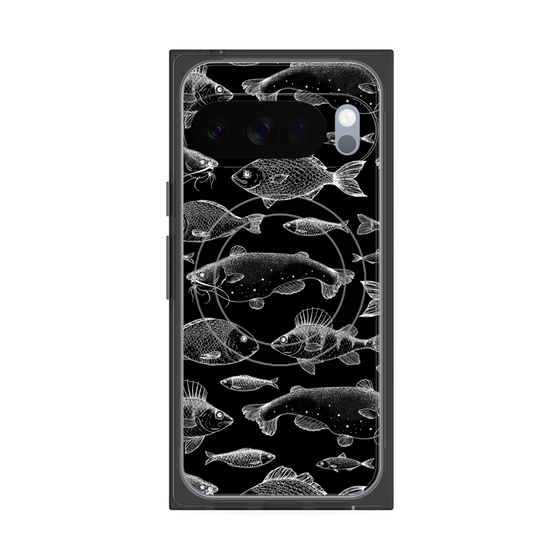 Premium Square Case with Pixelsnap［ Coexist No.3 - Black ］