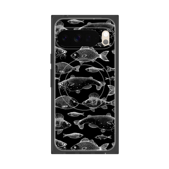 Premium Square Case with Pixelsnap［ Coexist No.3 - Black ］