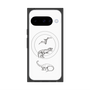 Premium Square Case with Pixelsnap［ Dinosaurs No.1 - White ］