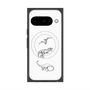 Premium Square Case with Pixelsnap［ Dinosaurs No.1 - White ］