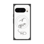 Premium Square Case with Pixelsnap［ Dinosaurs No.1 - White ］