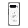 Premium Square Case with Pixelsnap［ Dinosaurs No.1 - White ］