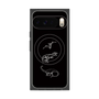 Premium Square Case with Pixelsnap［ Dinosaurs No.1 - Black ］