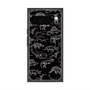 Premium Square Case with Pixelsnap［ Dinosaurs No.2 - Black ］