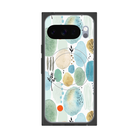 Premium Square Case with Pixelsnap［ Nordic Watercolor - 05 ］