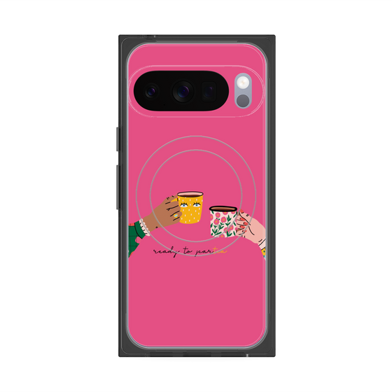 Premium Square Case with Pixelsnap［ Teatime - Pink ］
