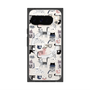 Premium Square Case with Pixelsnap［ Funny Cats - 03 ］