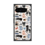 Premium Square Case with Pixelsnap［ Funny Cats - 04 ］