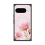 Premium Square Case with Pixelsnap［ Natural Flower - Pink ］