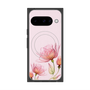 Premium Square Case with Pixelsnap［ Natural Flower - Pink ］