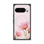 Premium Square Case with Pixelsnap［ Natural Flower - Pink ］