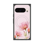 Premium Square Case with Pixelsnap［ Natural Flower - Pink ］
