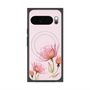 Premium Square Case with Pixelsnap［ Natural Flower - Pink ］