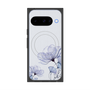 Premium Square Case with Pixelsnap［ Natural Flower - blue ］