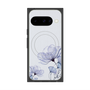 Premium Square Case with Pixelsnap［ Natural Flower - blue ］