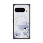 Premium Square Case with Pixelsnap［ Natural Flower - blue ］