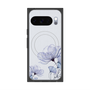 Premium Square Case with Pixelsnap［ Natural Flower - blue ］