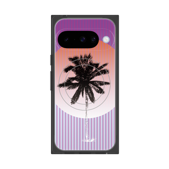Premium Square Case with Pixelsnap［ Palm Tree ］