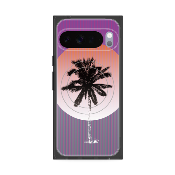 Premium Square Case with Pixelsnap［ Palm Tree ］