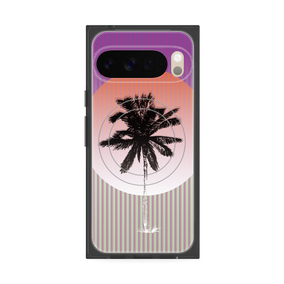 Premium Square Case with Pixelsnap［ Palm Tree ］