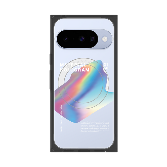 Premium Square Case with Pixelsnap［ Liquid Blue ］