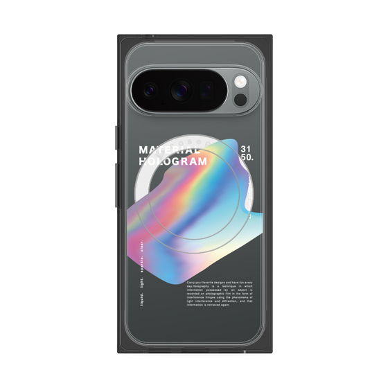 Premium Square Case with Pixelsnap［ Liquid Blue ］