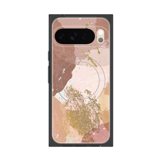 Premium Square Case with Pixelsnap［ Champagne pink ］