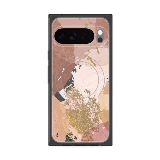 Premium Square Case with Pixelsnap［ Champagne pink ］