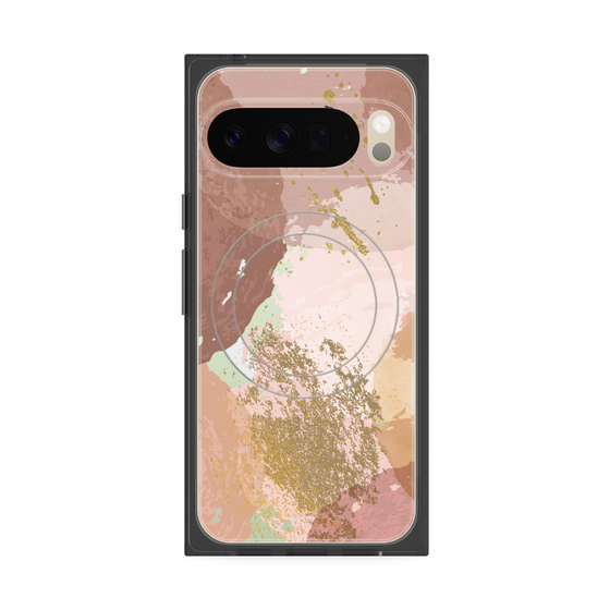 Premium Square Case with Pixelsnap［ Champagne pink ］