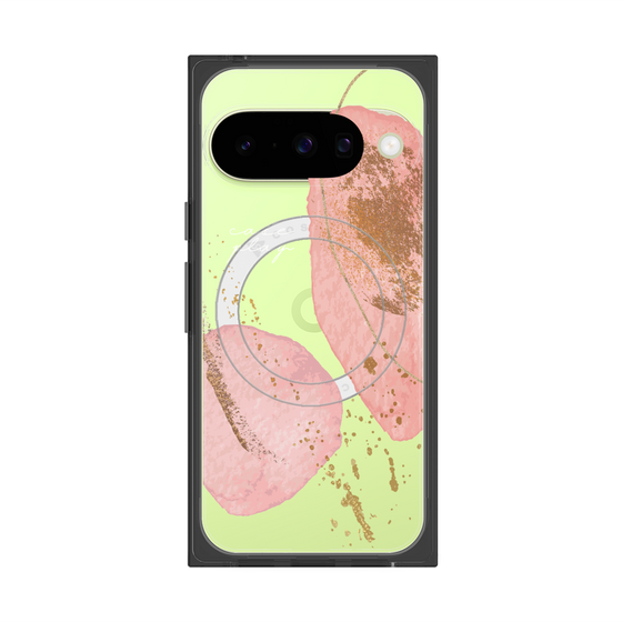 Premium Square Case with Pixelsnap［ Romantic pink ］