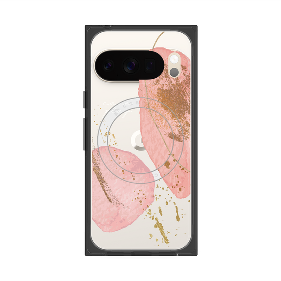 Premium Square Case with Pixelsnap［ Romantic pink ］