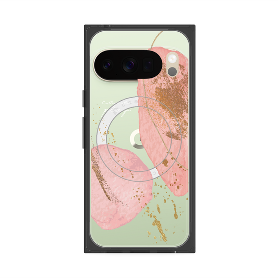 Premium Square Case with Pixelsnap［ Romantic pink ］