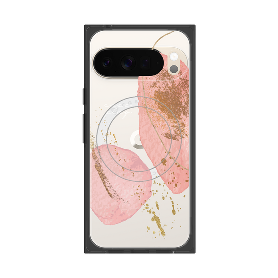 Premium Square Case with Pixelsnap［ Romantic pink ］