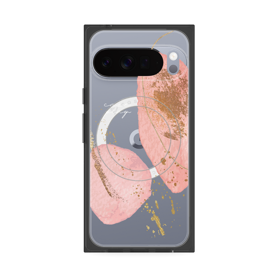 Premium Square Case with Pixelsnap［ Romantic pink ］