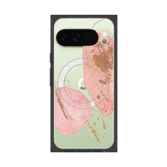 Premium Square Case with Pixelsnap［ Romantic pink ］