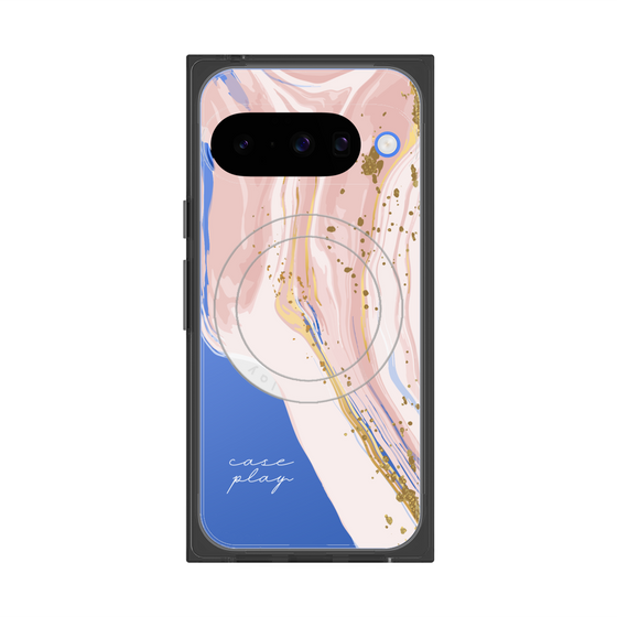 Premium Square Case with Pixelsnap［ Melting pink ］