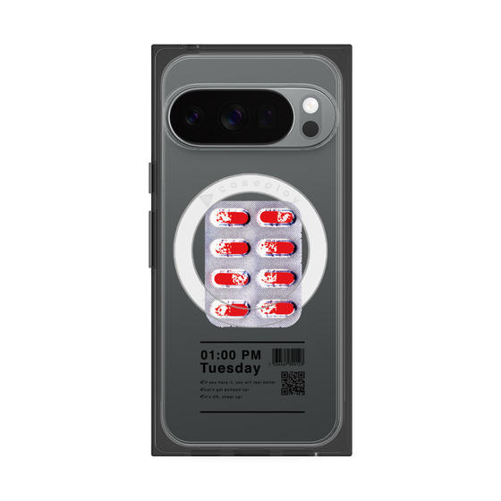 Premium Square Case with Pixelsnap［ 01:00 PM Tuesday ］